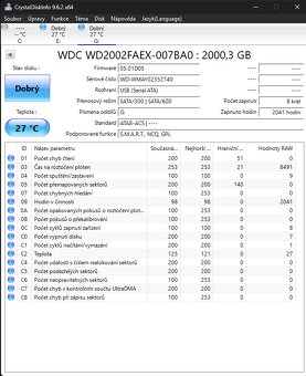 Pevné disky HDD Western Digital Black, 2TB, 750GB - 8