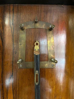 Malé hodiny biedermeier - 75 cm originál. - 8