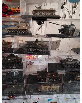 Modely tanků a jiné vojenské techniky 1/72 - 8