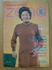 9 x módní časopis PRAKTICKÁ ŽENA. 1975 - 8