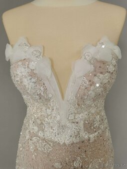 Luxusní nenošené svatební šaty, Aneis, S/M - 38/40 EU - 8