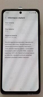 Prodám Samsung Galaxy A52 5G, 6GB/128GB, stav A - 8