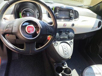 Fiat 500e elektro, El střecha - 8