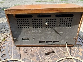 starsi drevene radio tesla 424 A Gavota - 8