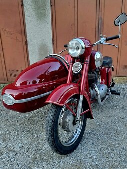 Jawa 250  + sidecar Velorex 560 - 8