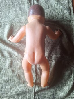 Retro výuková panenka miminko - 8