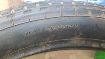 Blatník Pionýr pařezl, Originál pneu nová - 8