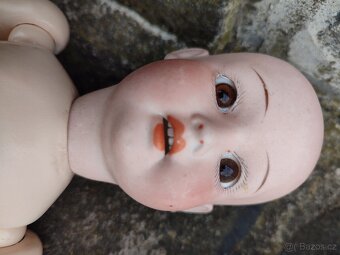 Panenka porcelán,kloubové tělo - 8