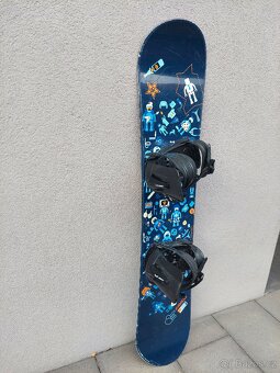 Snowboard SALOMON, 124 cm + boty - 8