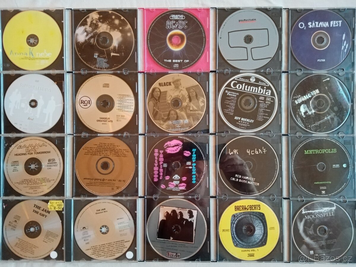 Orig. rock CD bezbuklet a odrene od 49 Kc - 9