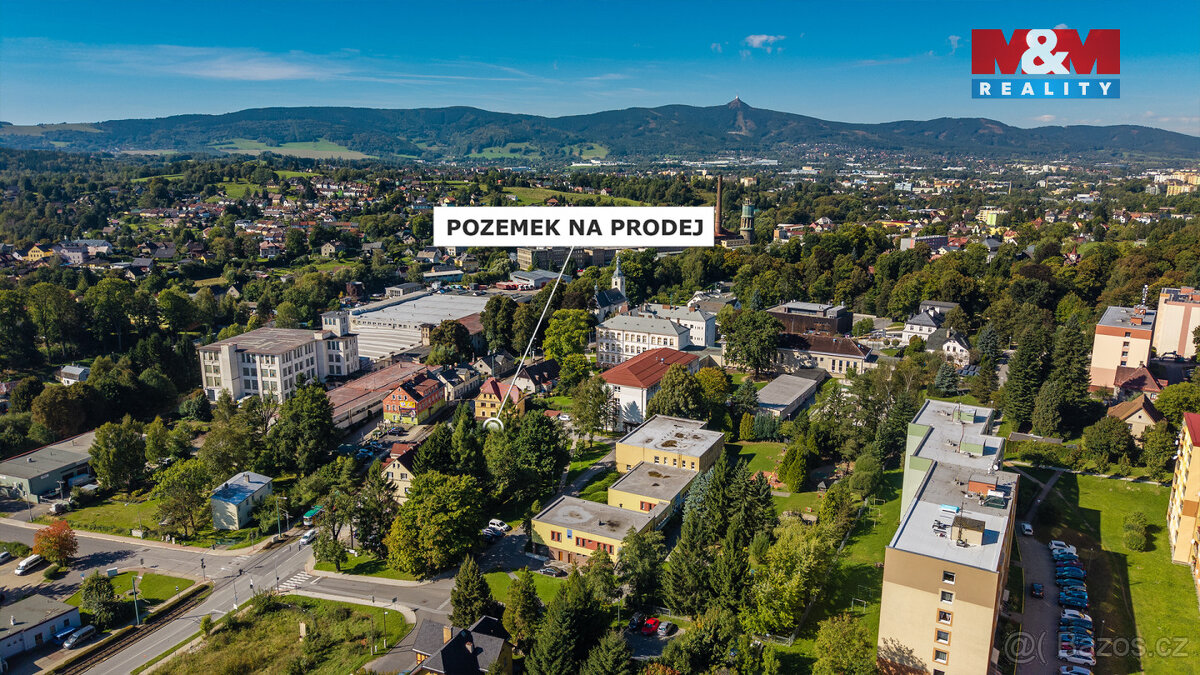 Prodej pozemku k bydlení, 1061 m², Liberec, ul. Tanvaldská - 9