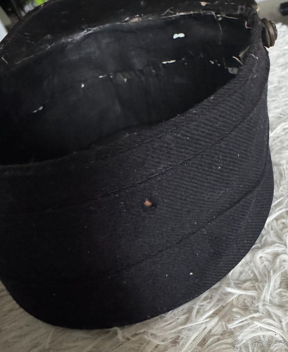 starožitná pošťácká čepice-nabídněte - 9