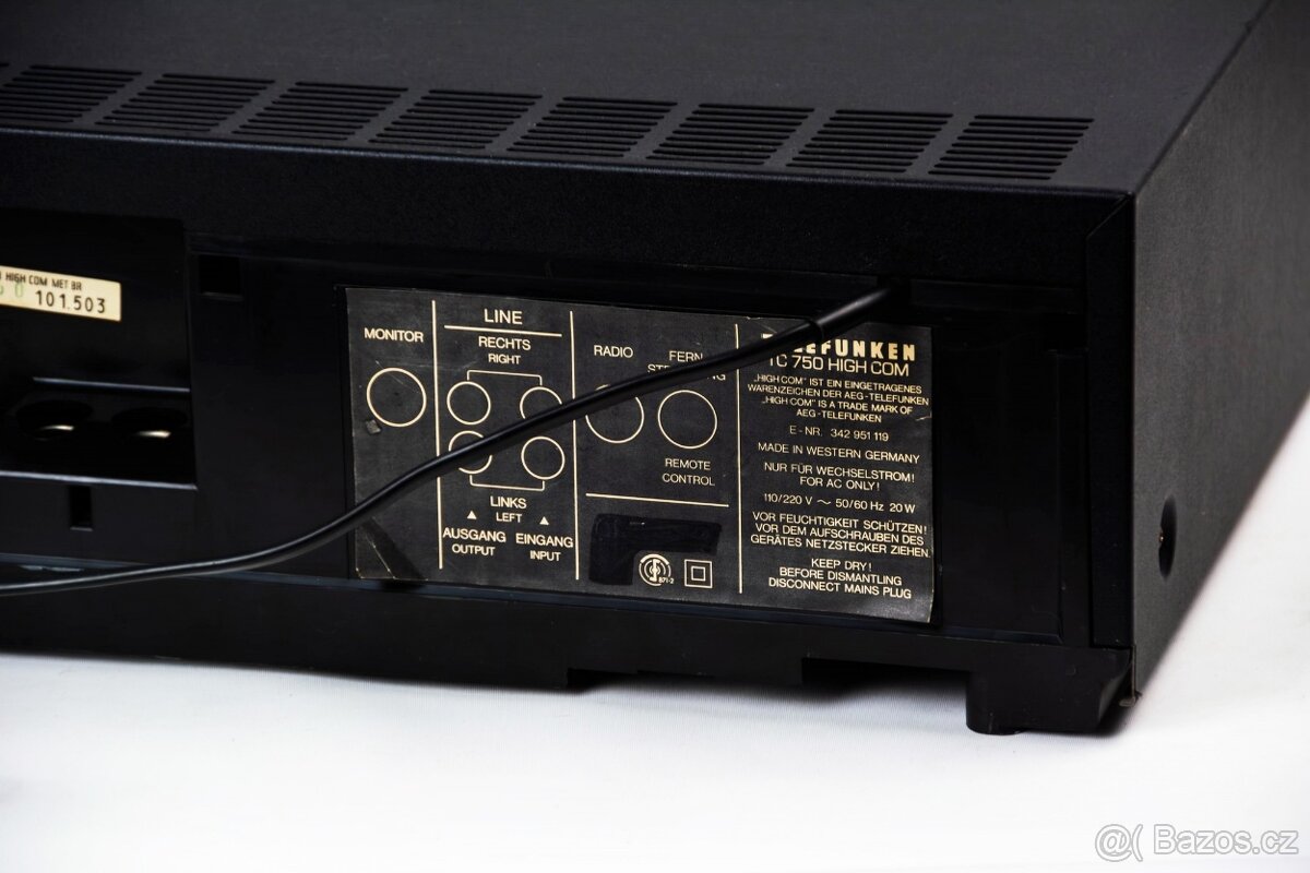 TELEFUNKEN TC-750 / nejvyšší model - 9