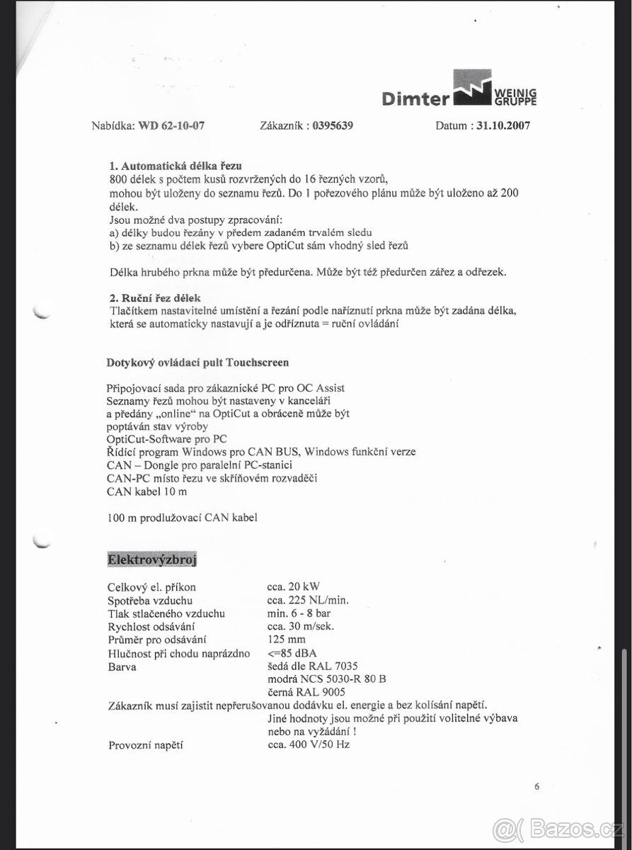 Optimalizační pila weinig dimter - 9