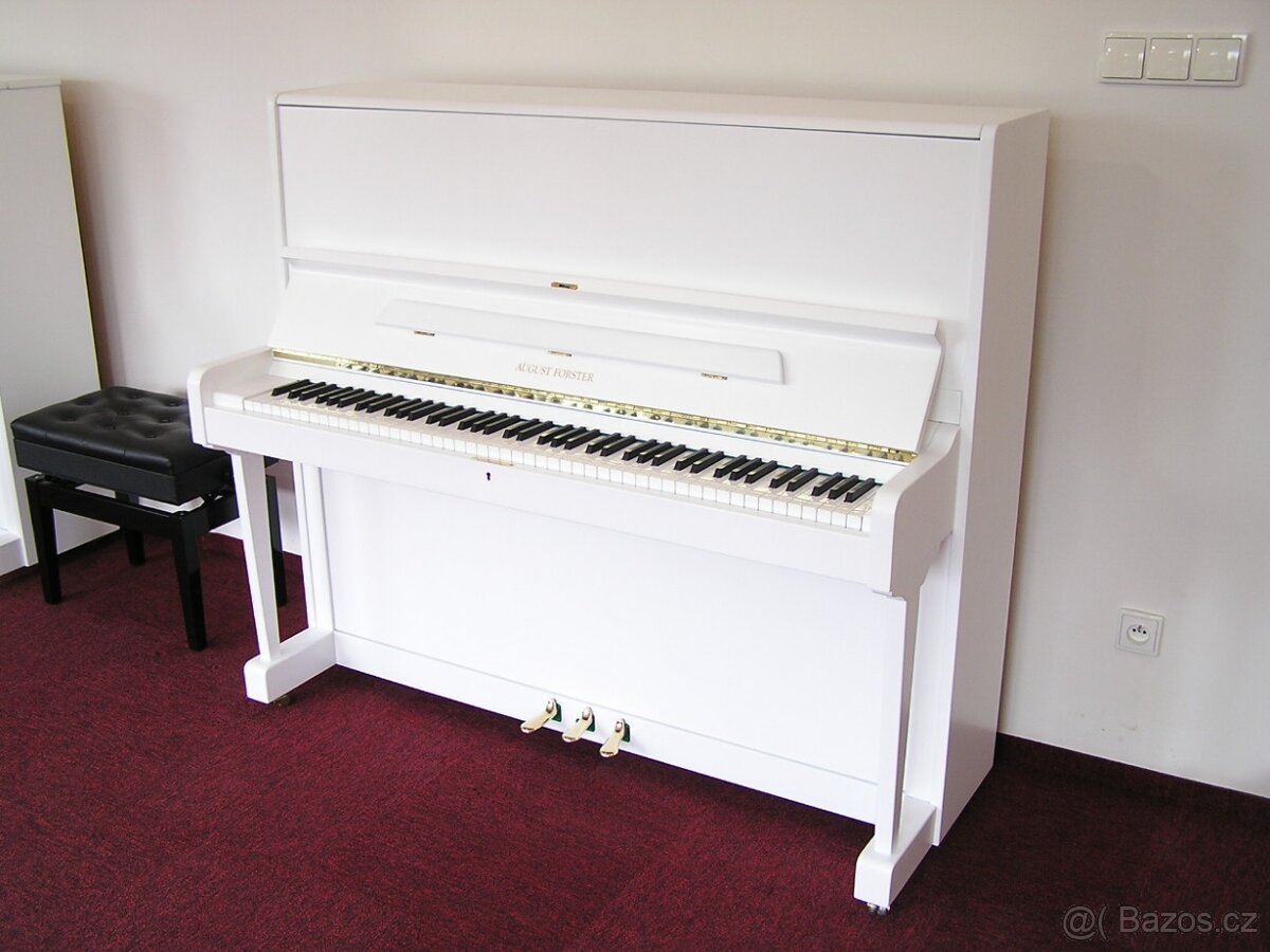 Prodám pianino August Förster mod.124 III. - 9