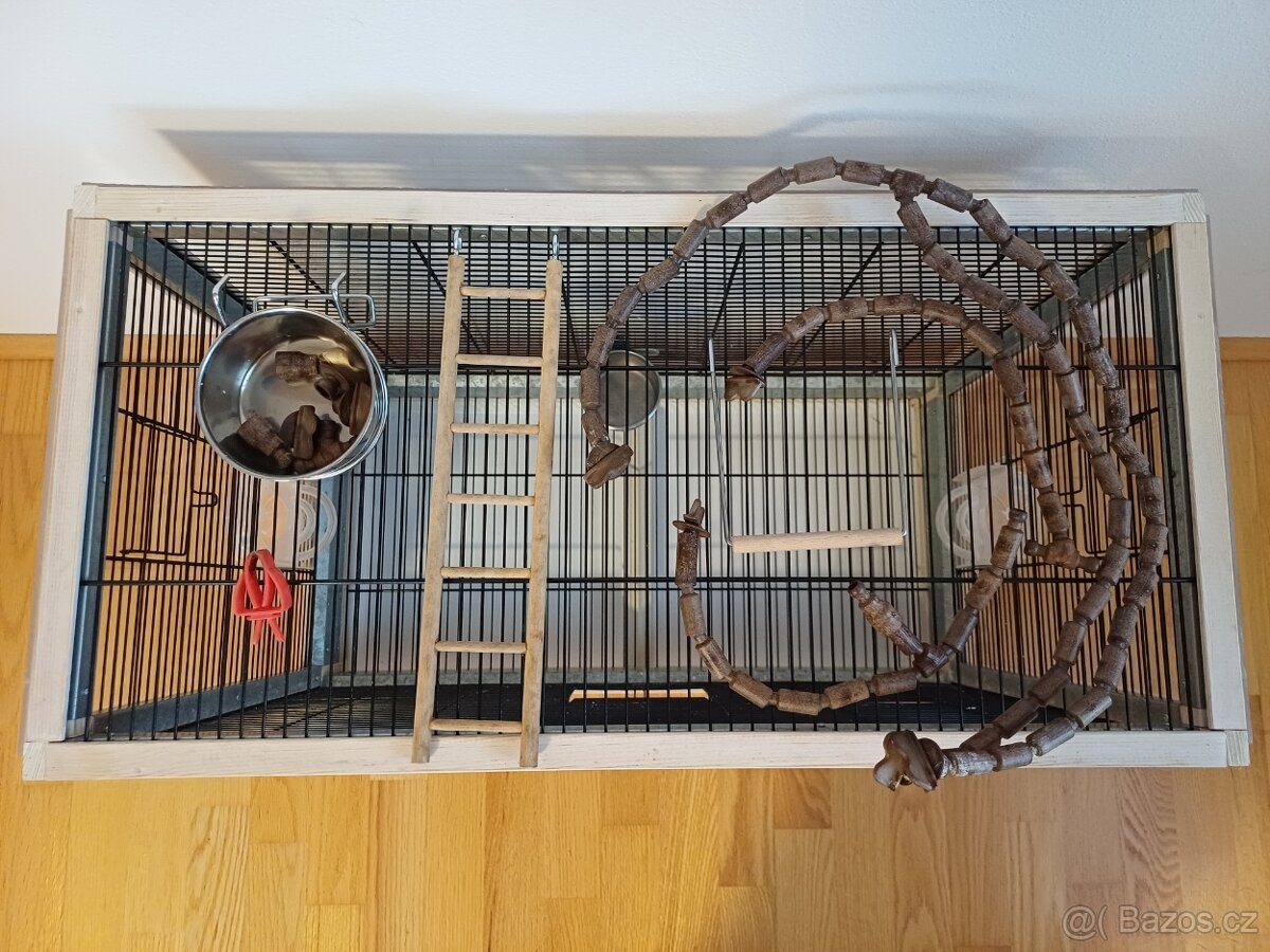 Prodám dřevěnou klec - 9