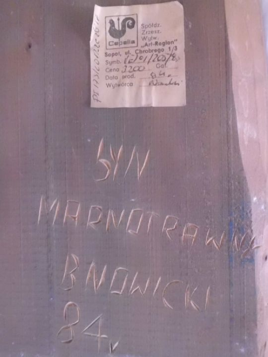 Staré malované Dřevořezby Svatých - RELIEFY - B. NOWICKY - 9