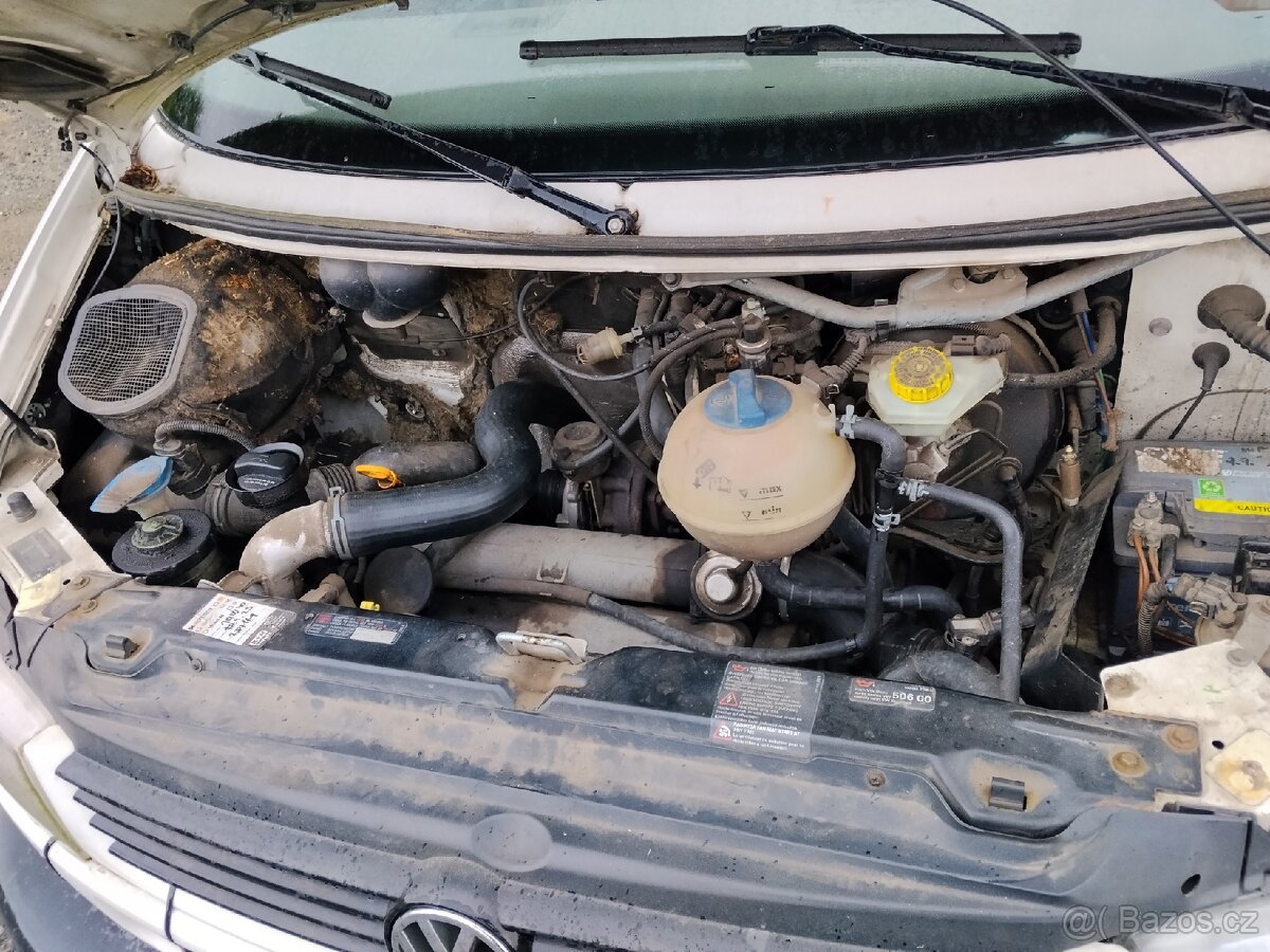 Prodám VW T4 doka axl Syncro s uzávěrkou - 9
