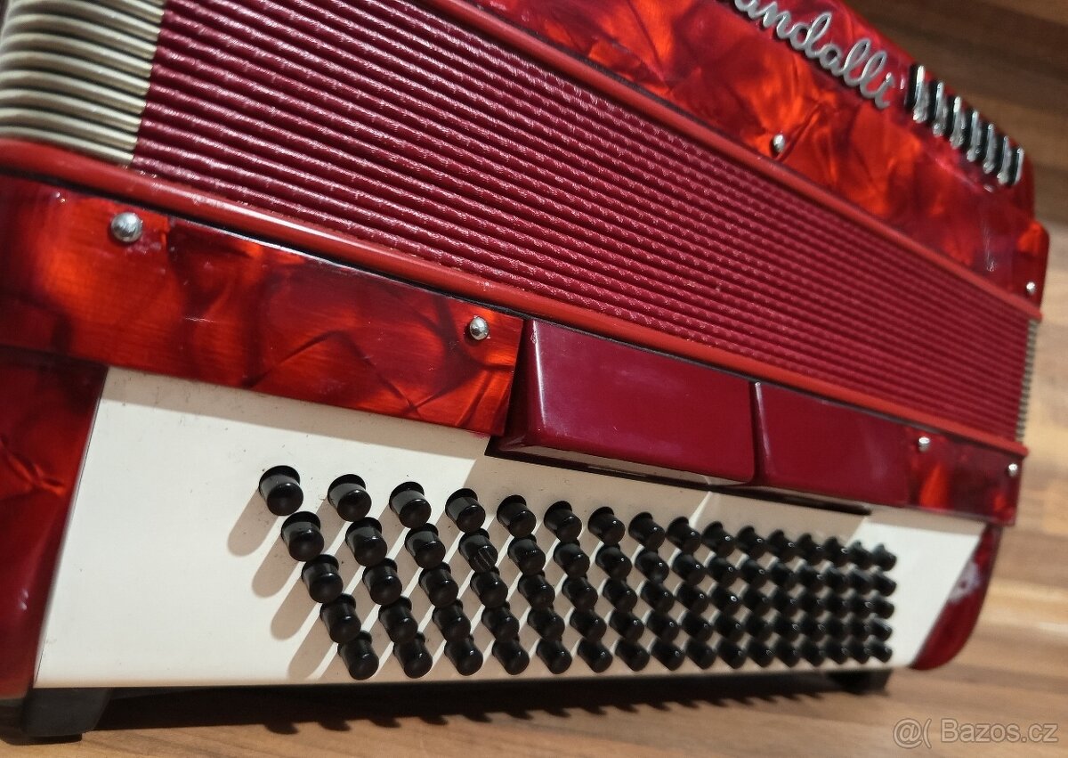 Akordeon (harmonika,heligonka) Scandalli Cantore 80,TOP STAV - 9