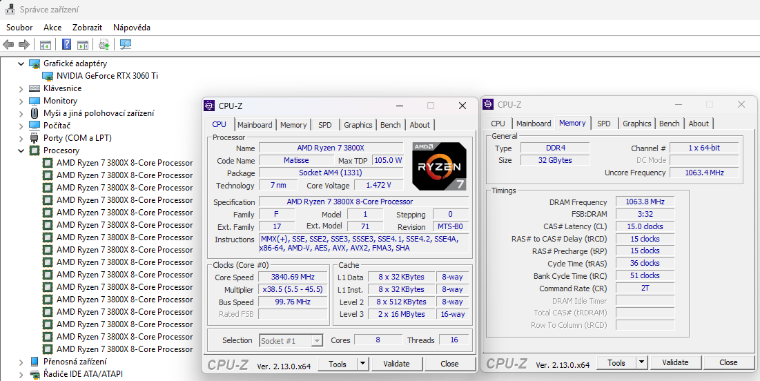 Herní počítač VENTUS (RYZEN 7|RTX 3060 Ti|32GB RAM|WIFI) - 9