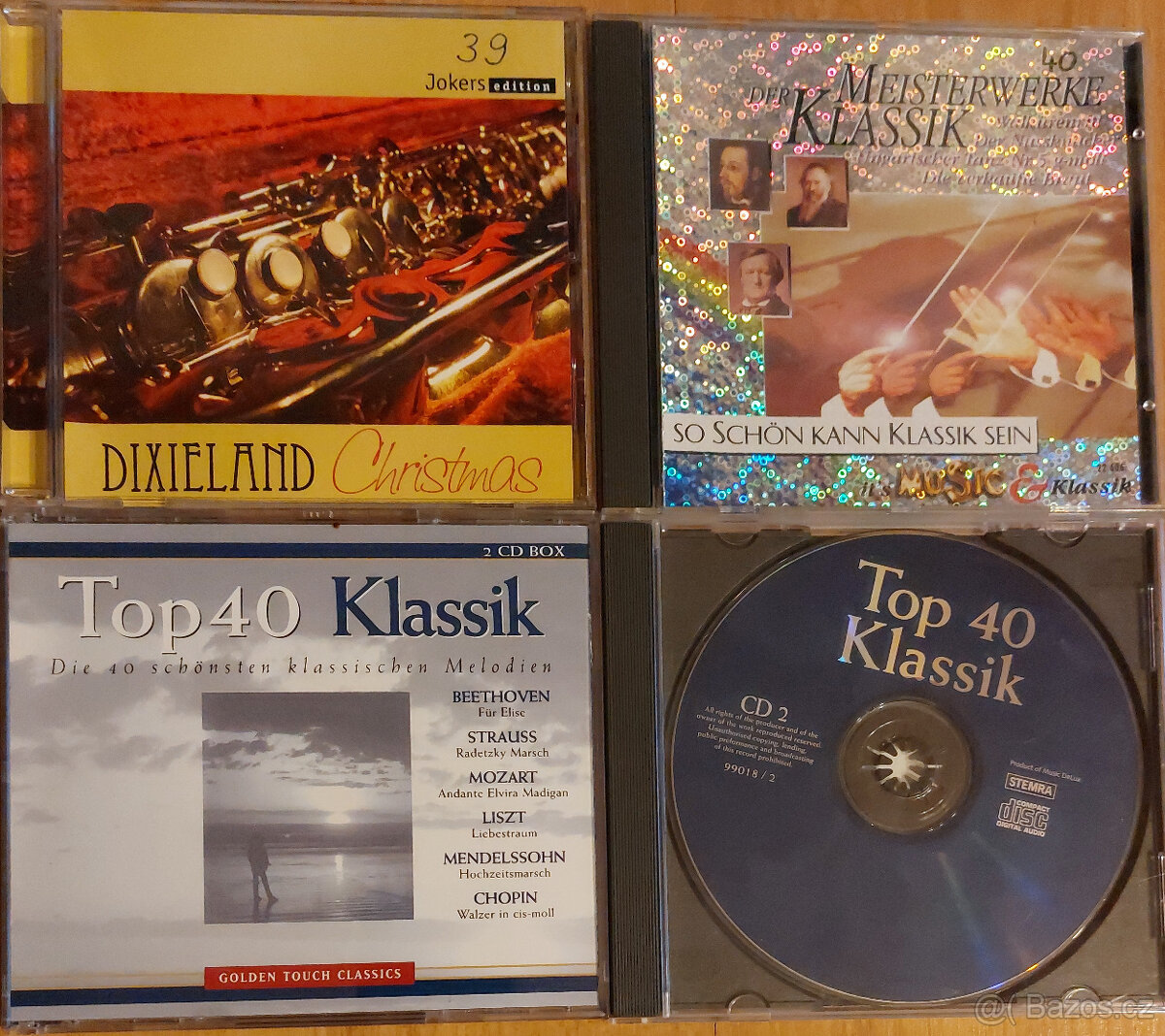 CD s převážně klasikou hudbou. - 9