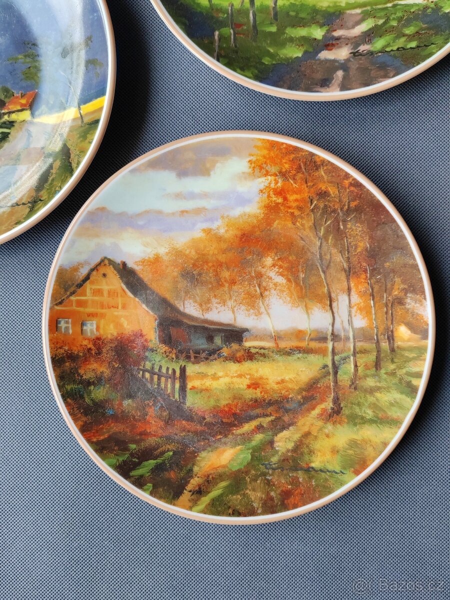 Dekorativní porcelánové talíře od Heinrich Villeroy & Boch - 9