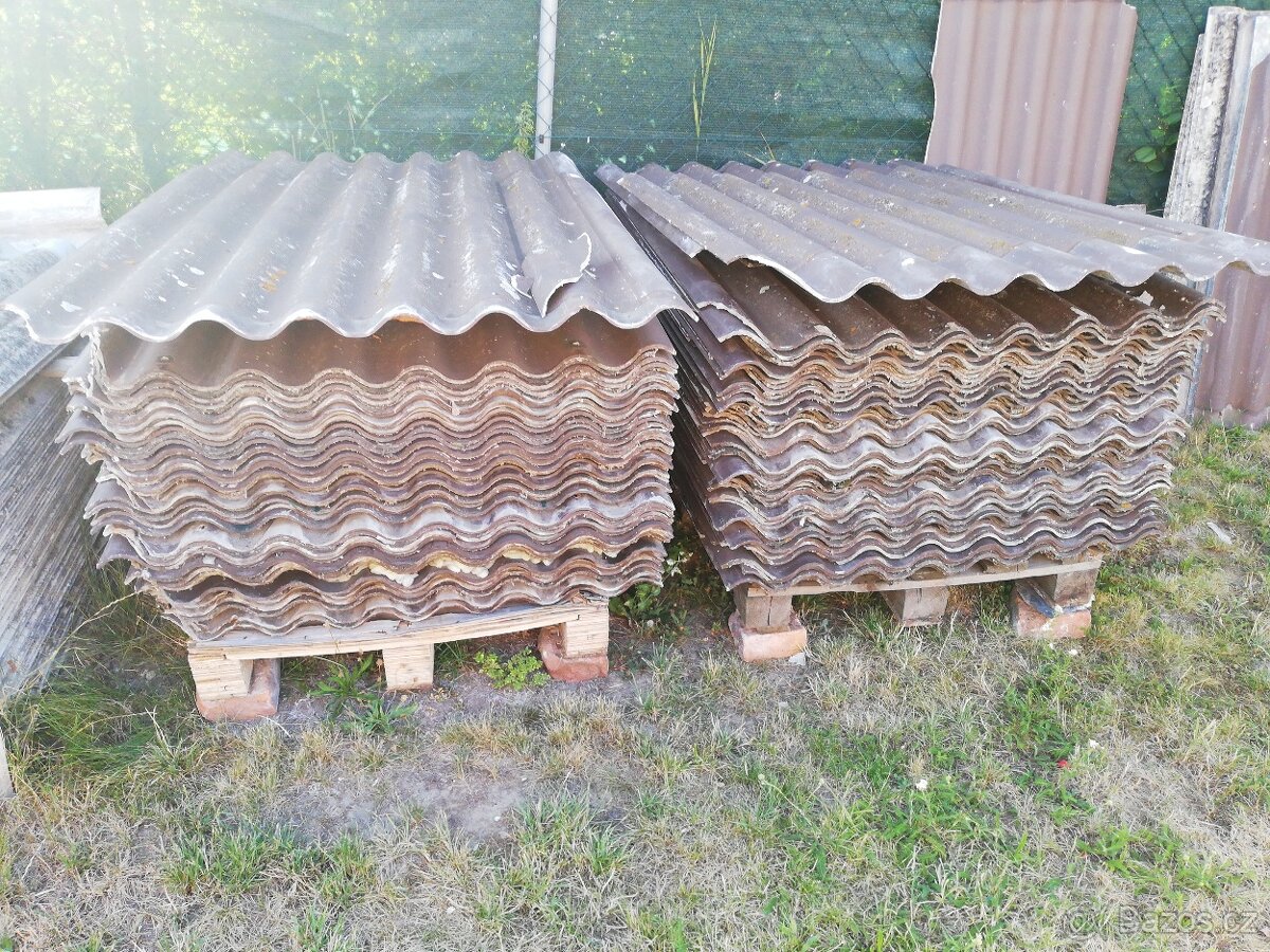 ETERNIT VLNOVKY ze střechy DOHODOU, také odvezu - 9