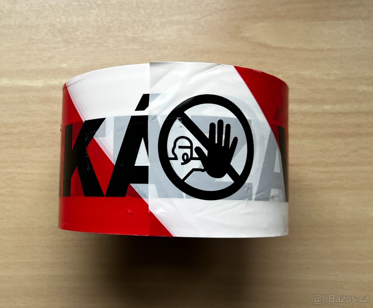 Páska VSTUP ZAKÁZÁN 130 m, šířka 80 mm - 9