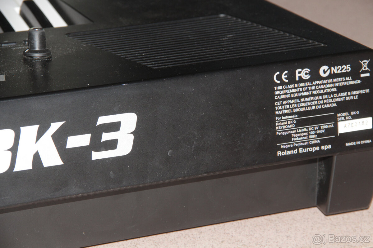 Keyboard klávesy Roland BK 3 - 9