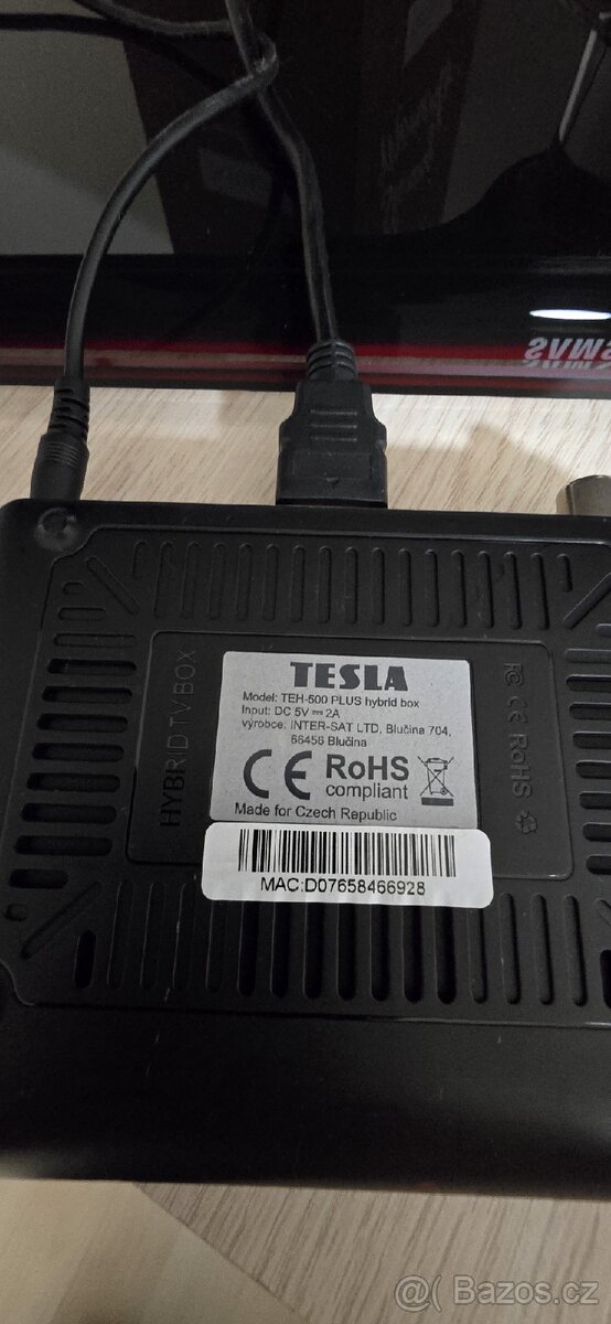 Televize Samsung 102cm + set-top box Tesla TEH-500 Plus - 9