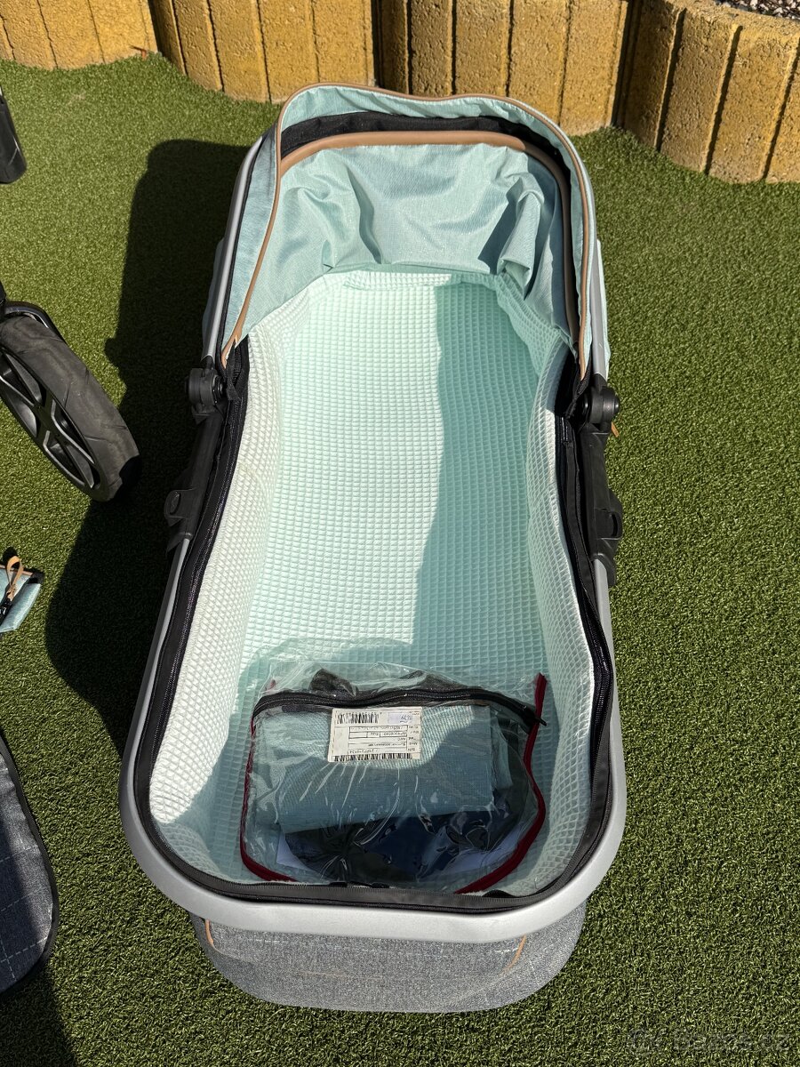 Kočárek Patron F4C dvoj kombinace + Cybex skládací - 9