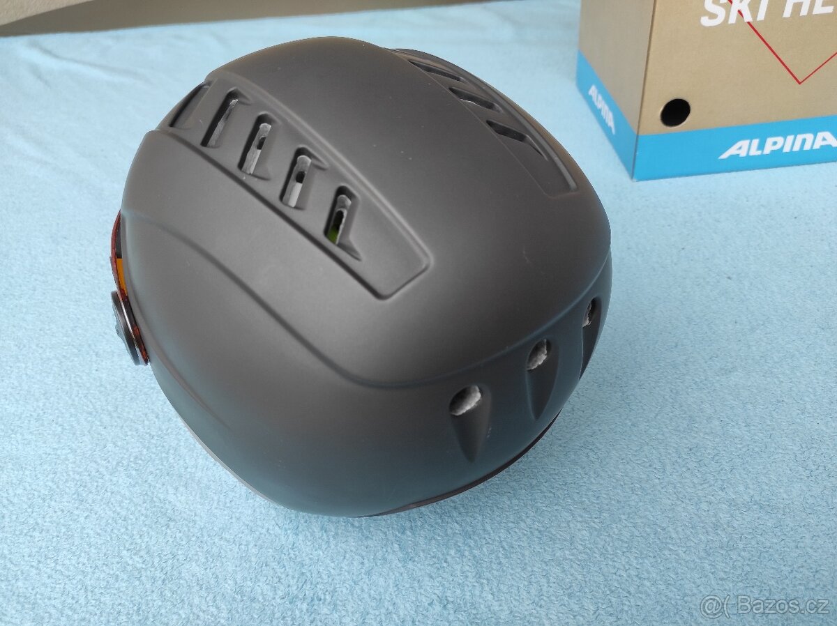 Lyžařská helma s vizorem, Alpina Carat le VISOR HM, 54-58 cm - 9