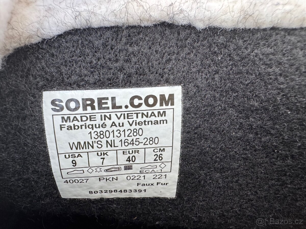 Zimní dámské boty Sorel Caribou - 9