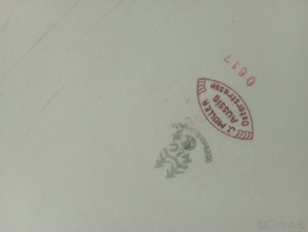 Art Deco, prvorepubliková koláčová souprava - 9