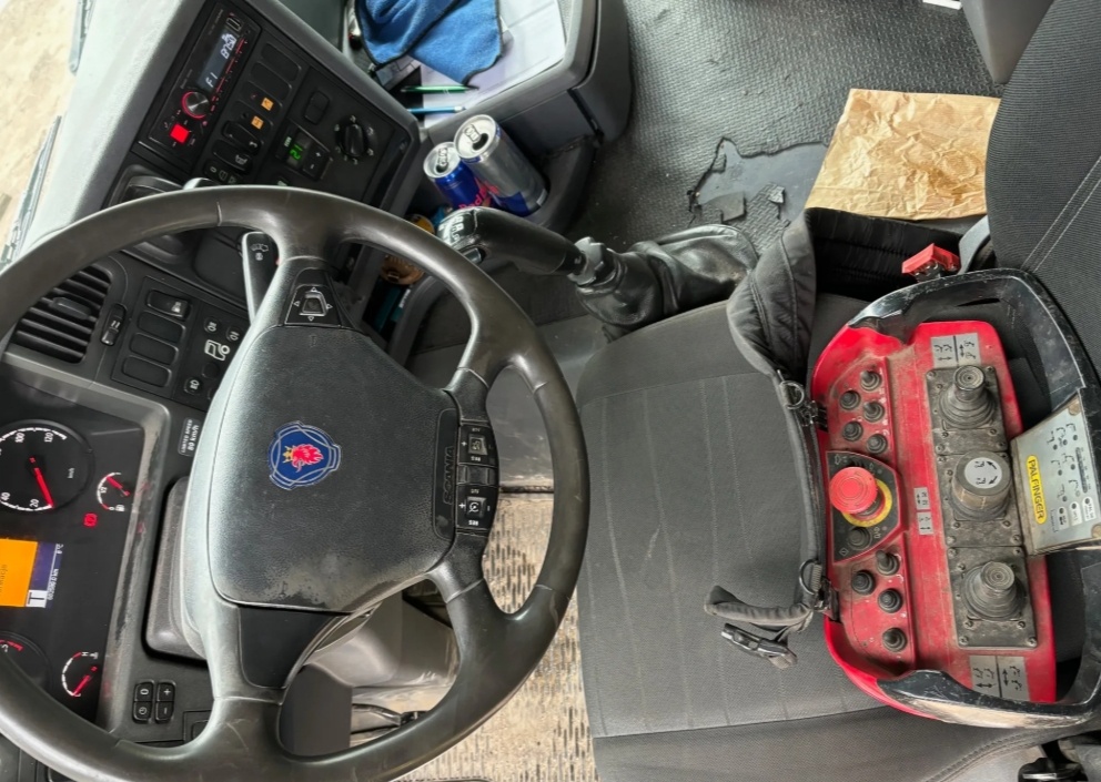 Scania G440 - 6x4 - Valník + HR-PALFINGER PK 33002-EH - 9