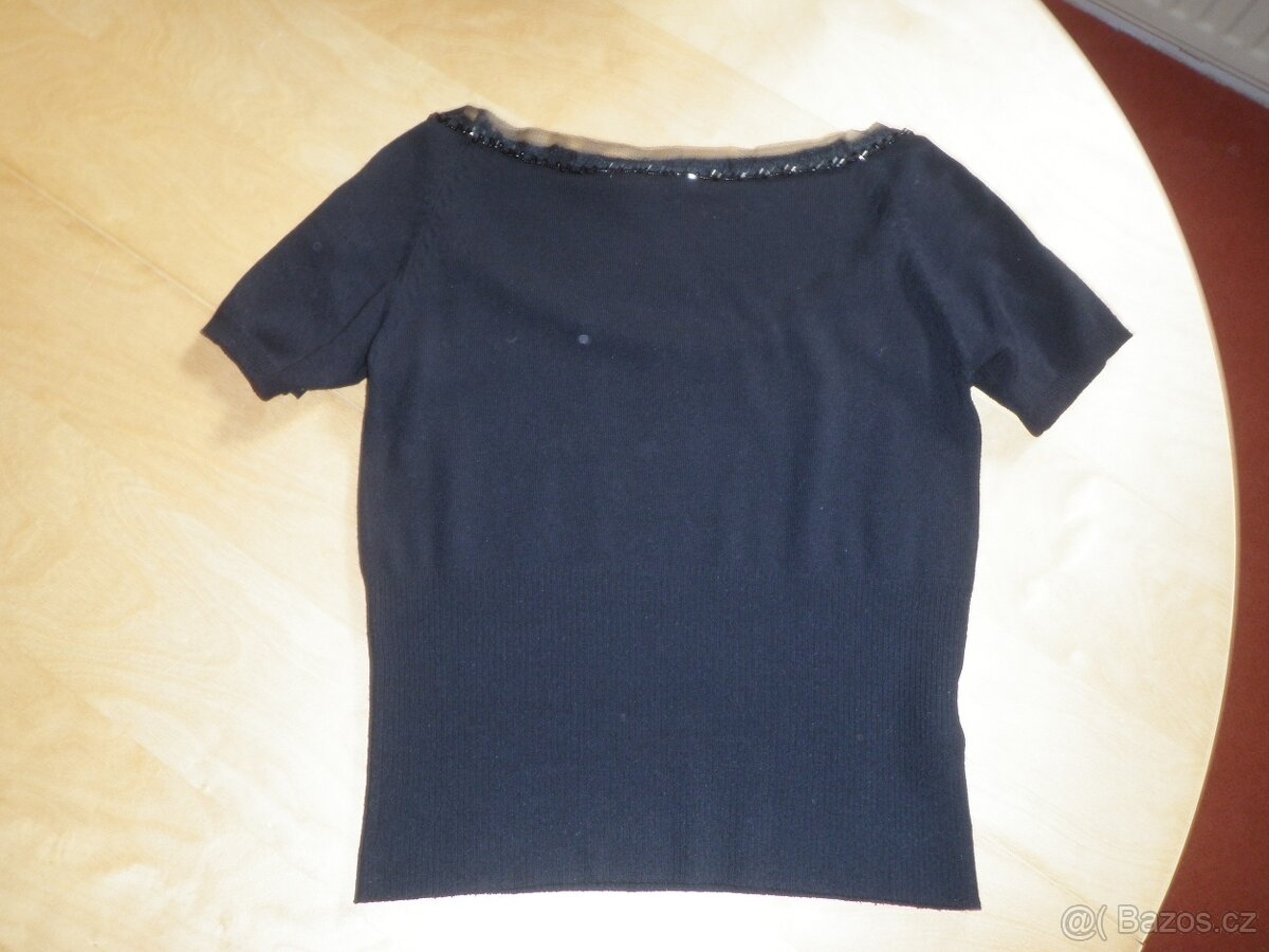 dámský společenský top zn. Mango - vel. M - nový - 9