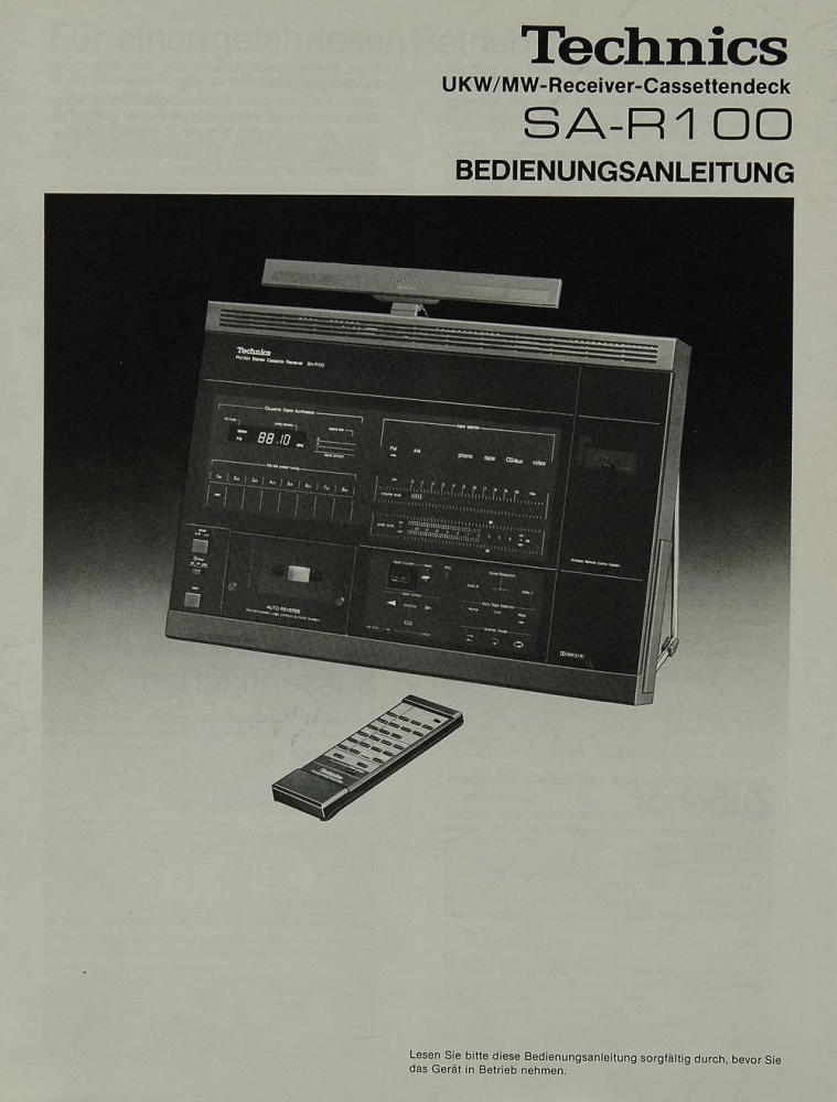 Technics SA-R100 - 9