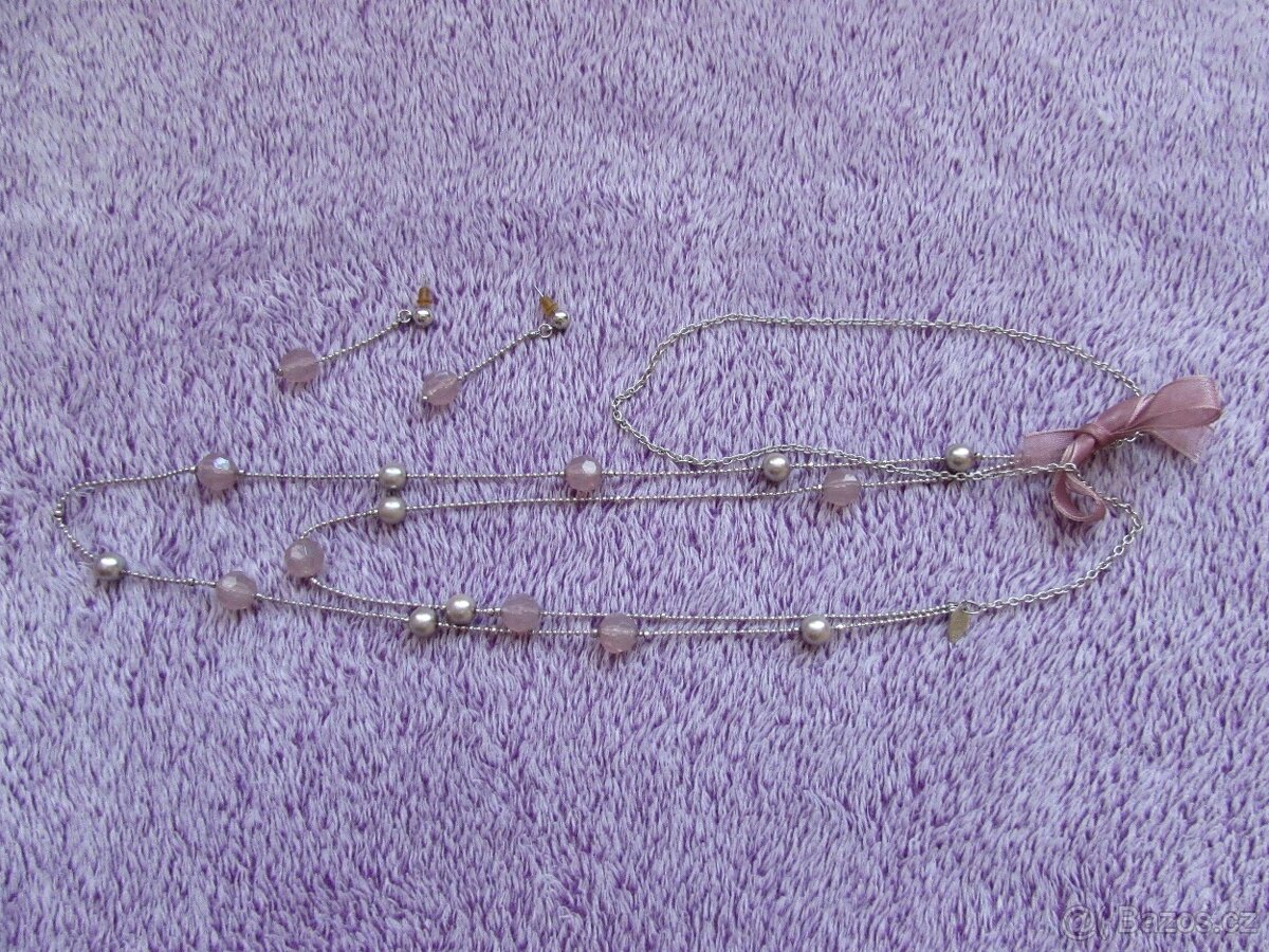 DRAHÉ KAMENY a BIŽUTERIE - NÁRAMKY, NÁHRDELNÍKY, KORÁLE - 9