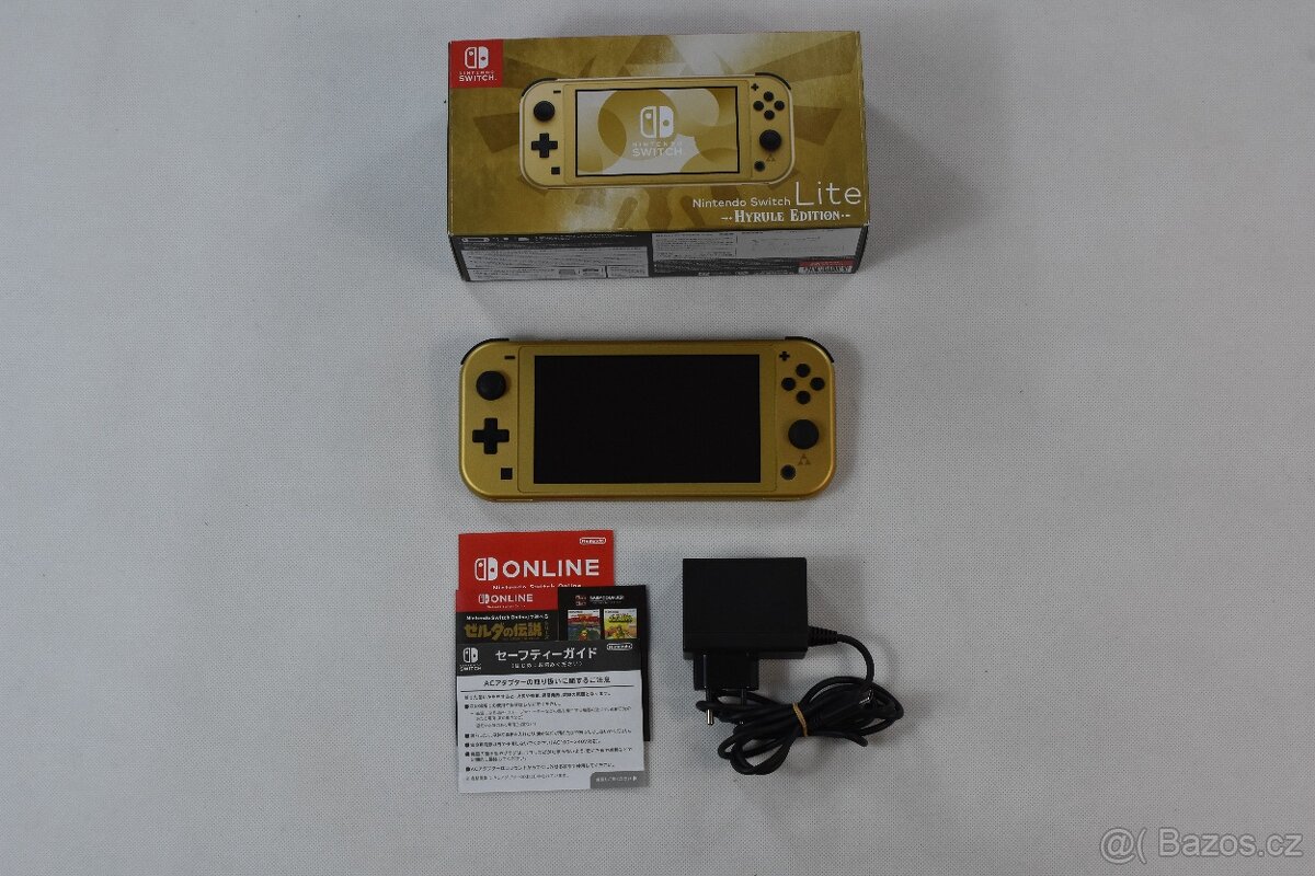 Nintendo Switch Lite konzole Hyrule Edition (Zánovní) - 9