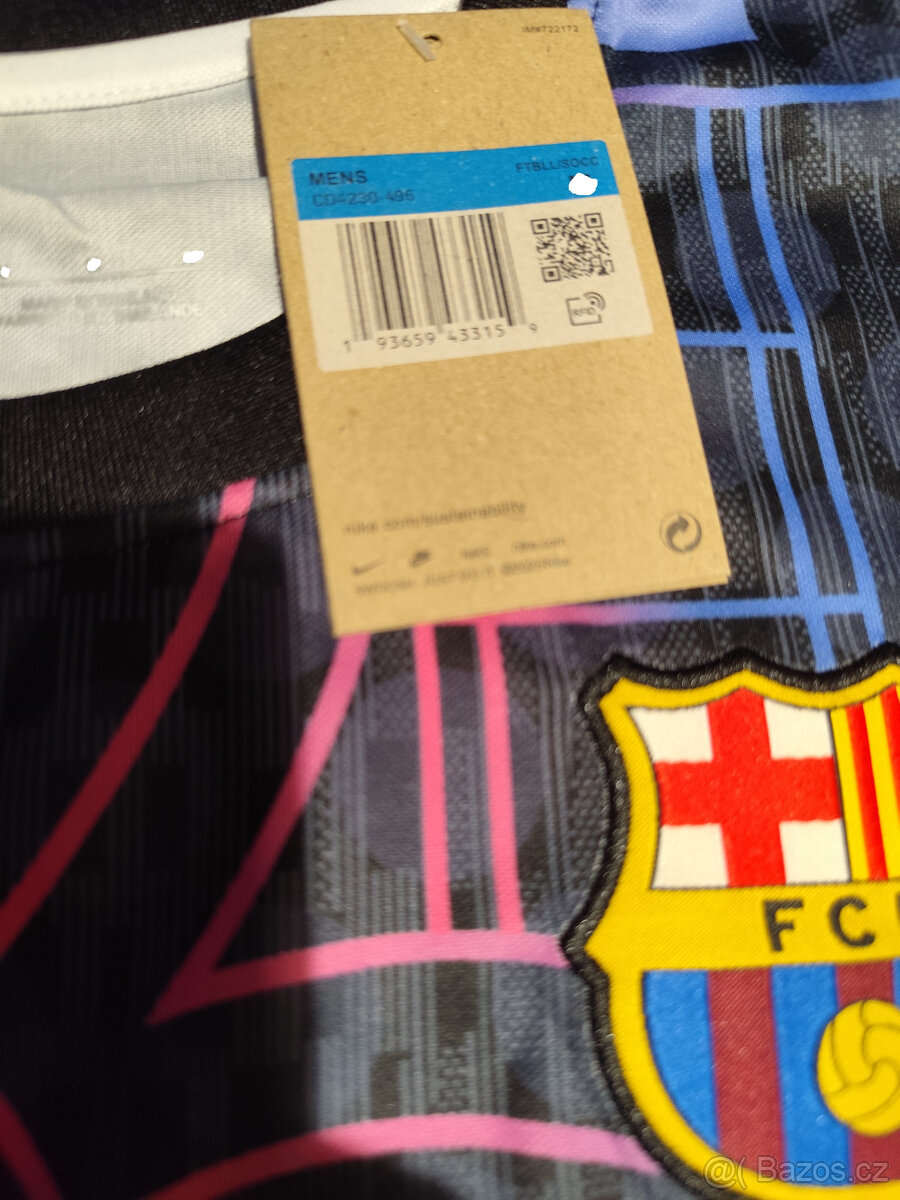 Dres Fc Barcelona Unikátny Farebný Nový s visačkami La Liga - 9