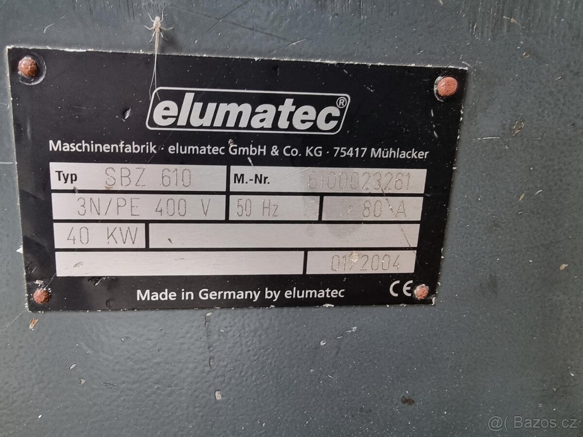 Obráběcí centrum Elumatec sbz 610 - 9