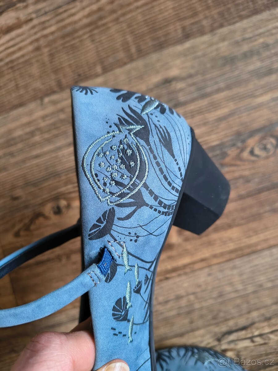 Celokožené lodičky Camper Helena twins vel. 37 - 9