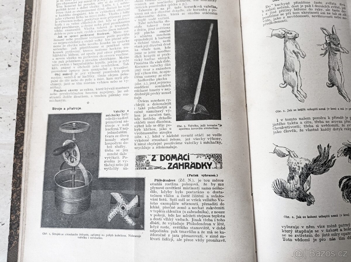 Časopisy ŠŤASTNÝ DOMOV, Rakousko-Uhersko 1911, svázaný - 9