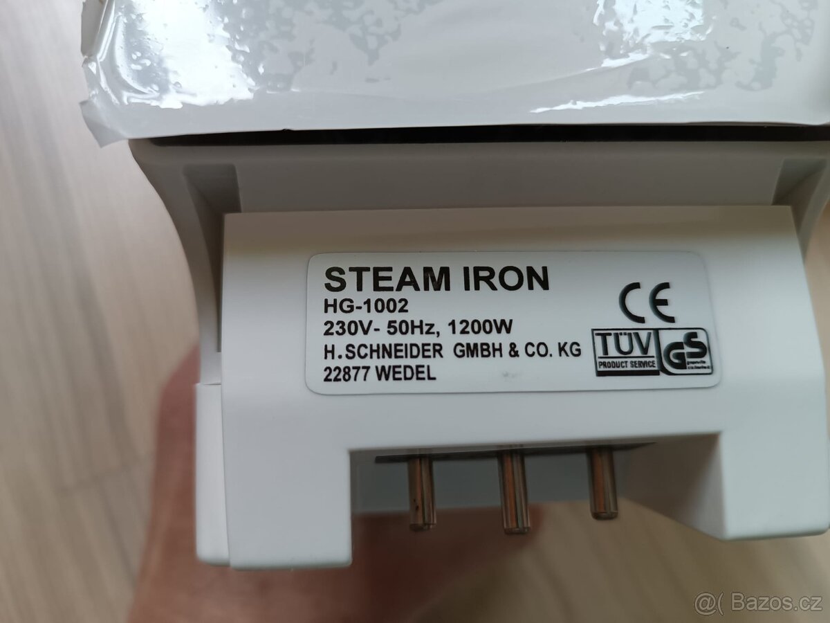 Bezdrátová žehlička De Sina - 9