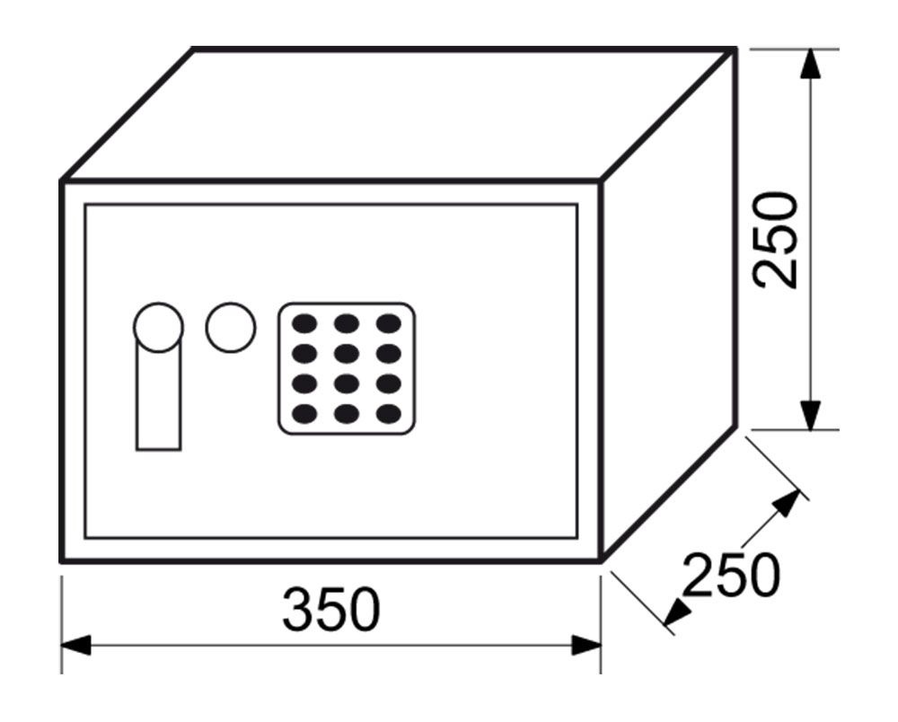 Elektronický trezor Richter Czech - 9