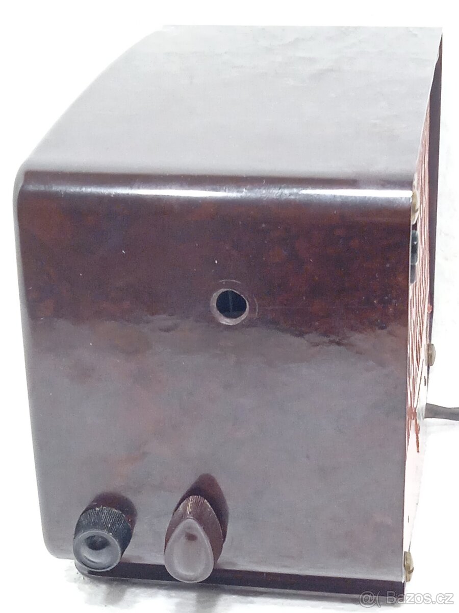 PHILIPS 208U Bakelitové retro lampové rádio - 9