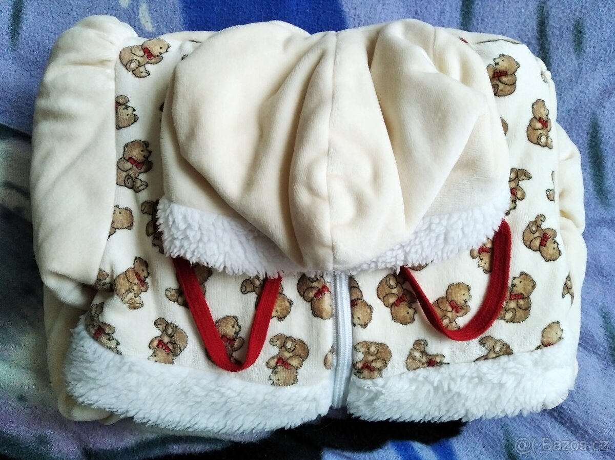 zimní sada/set pro miminko (vel. 68/74) - 9