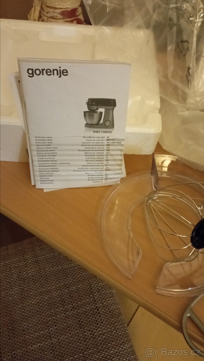 Kuchyňský robot Gorenje, 3 nástavce - 9