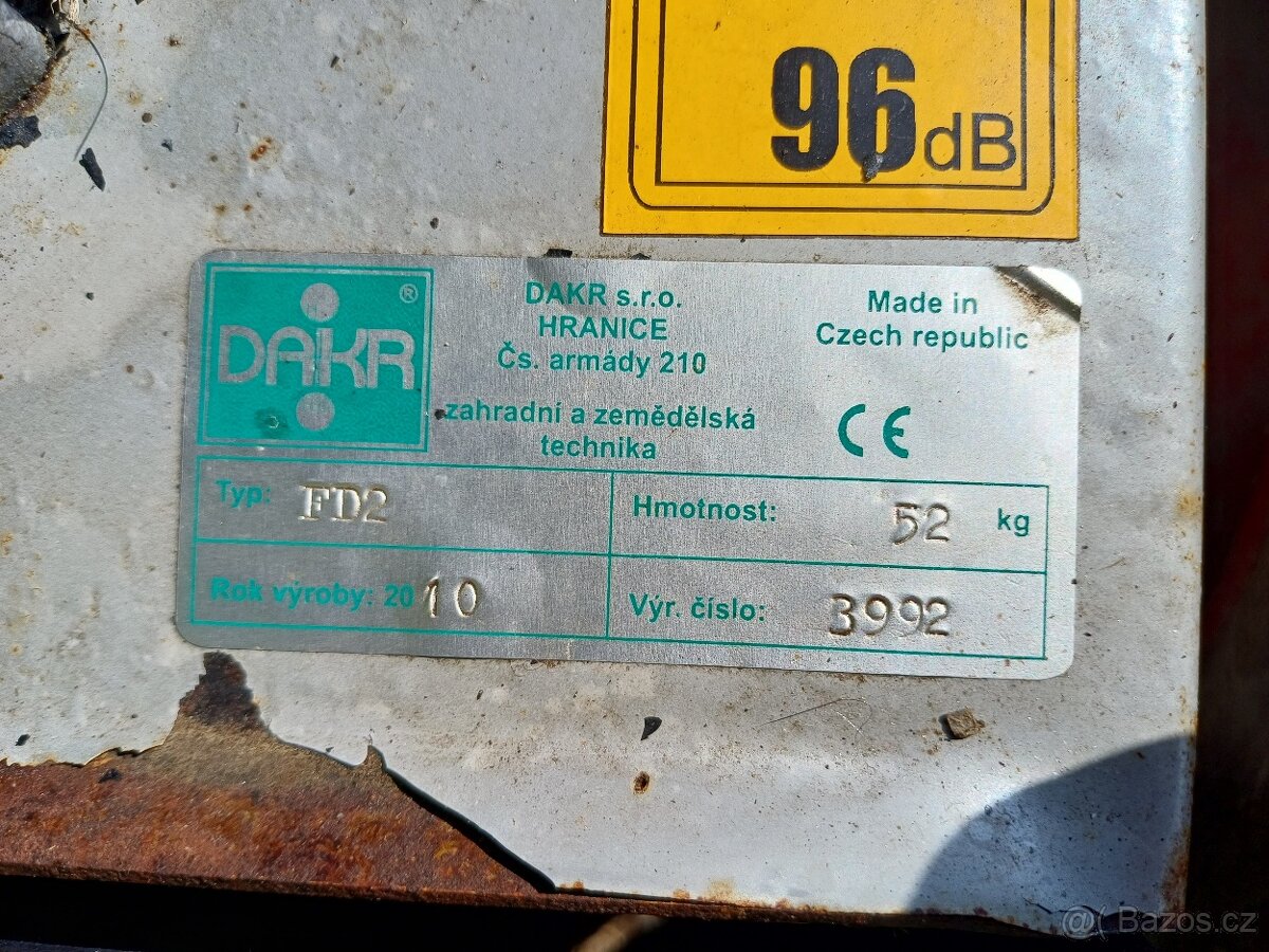 Bubnová sekačka Dakr Panter FD2 - 9