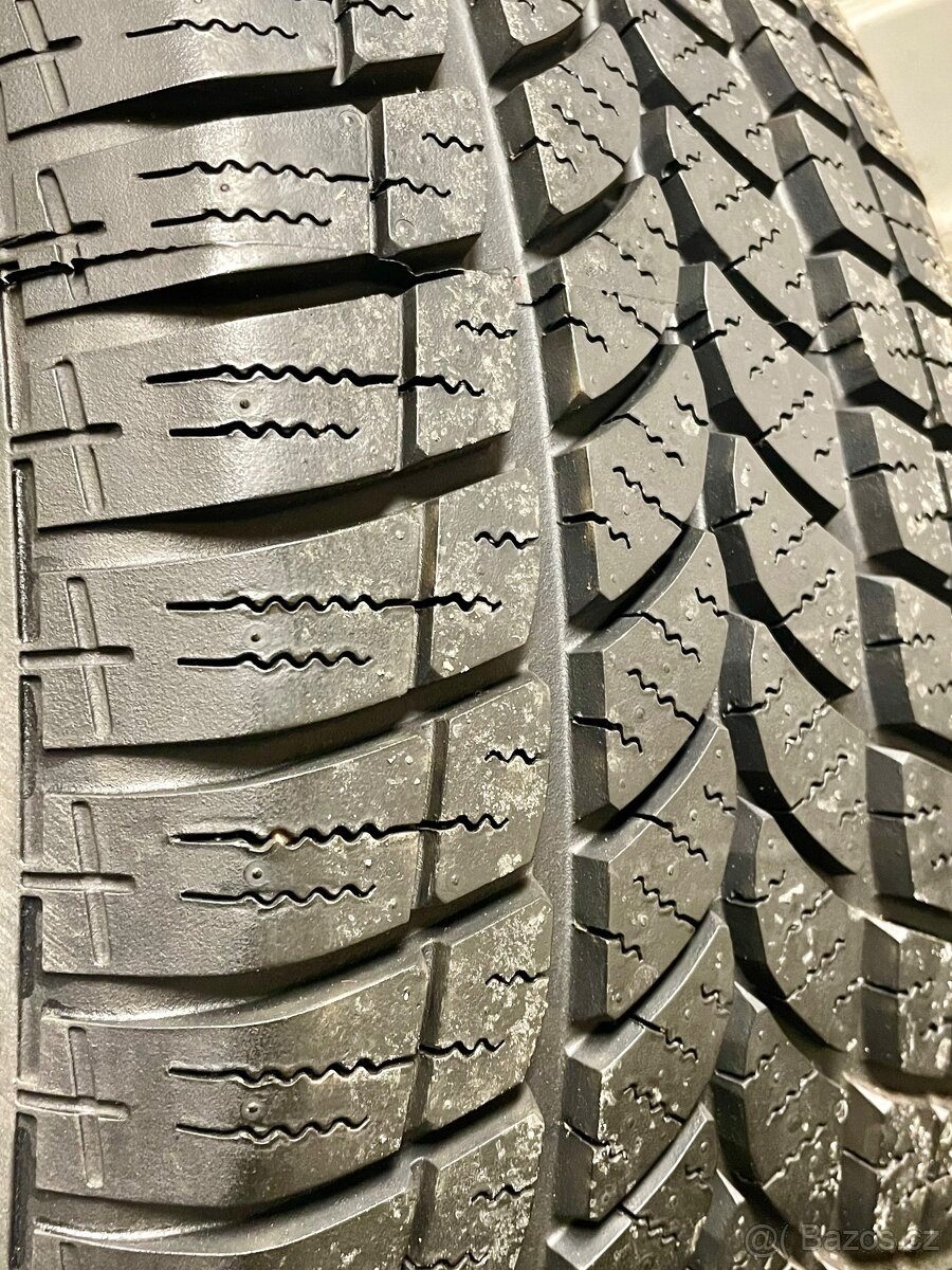 Zimní sada alu kol + pneu Riken Snowtime 225/55 R16 – pěkný - 9